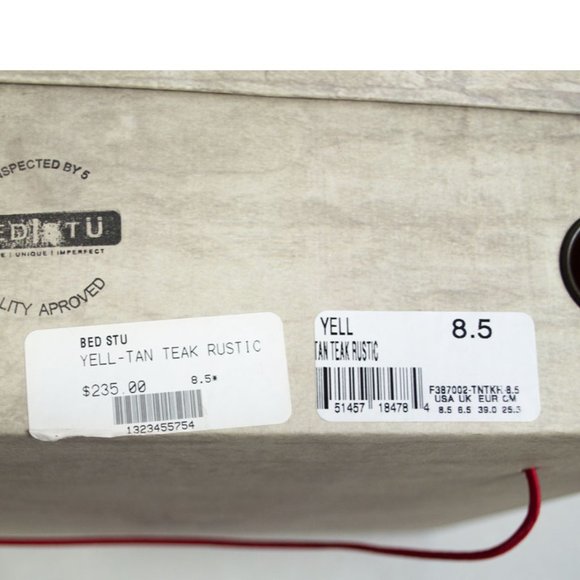 BED STU YELL Teak Rustic Mason Bootie Shoes - Picture 8 of 9